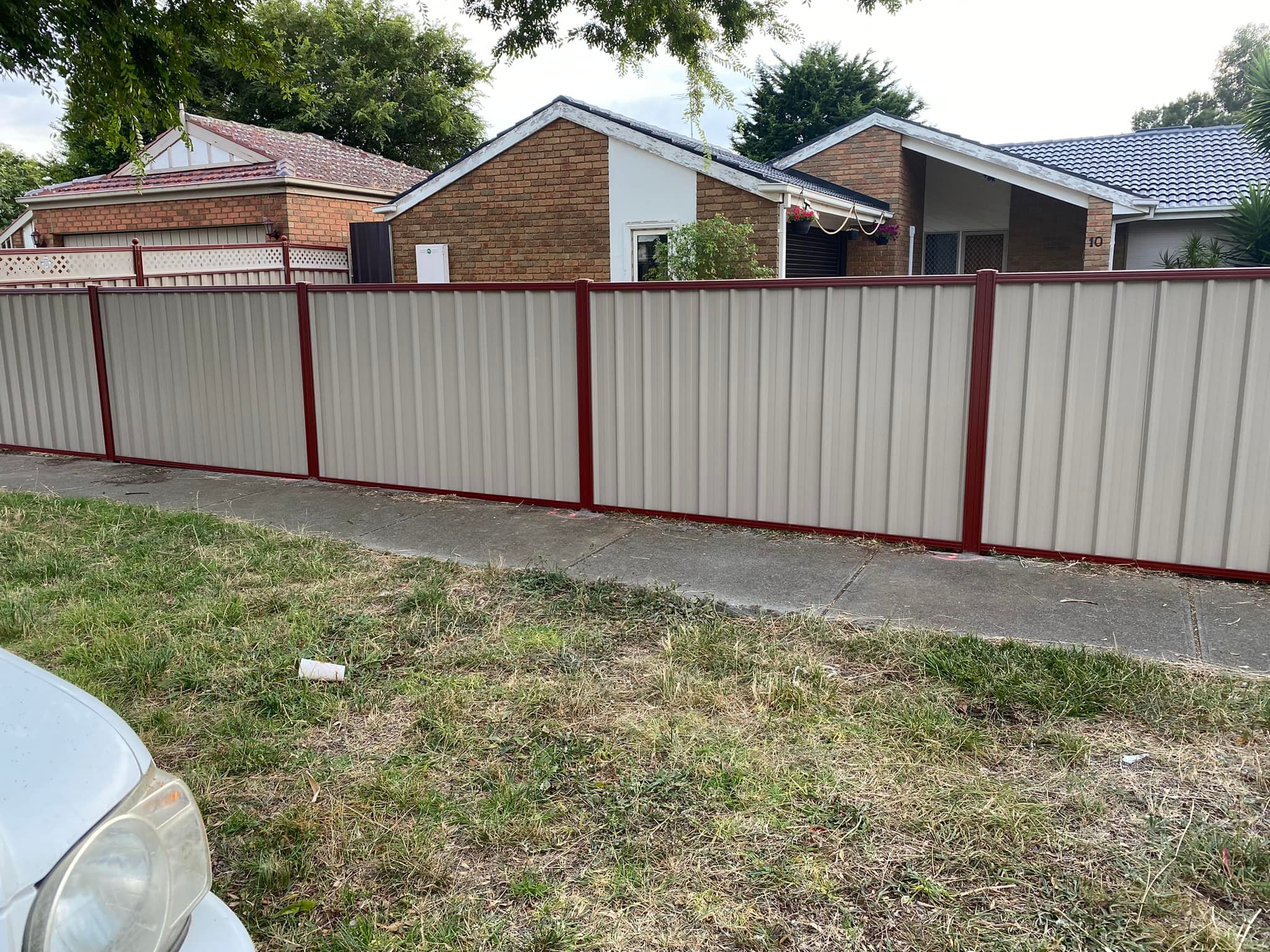 Colorbond fencing