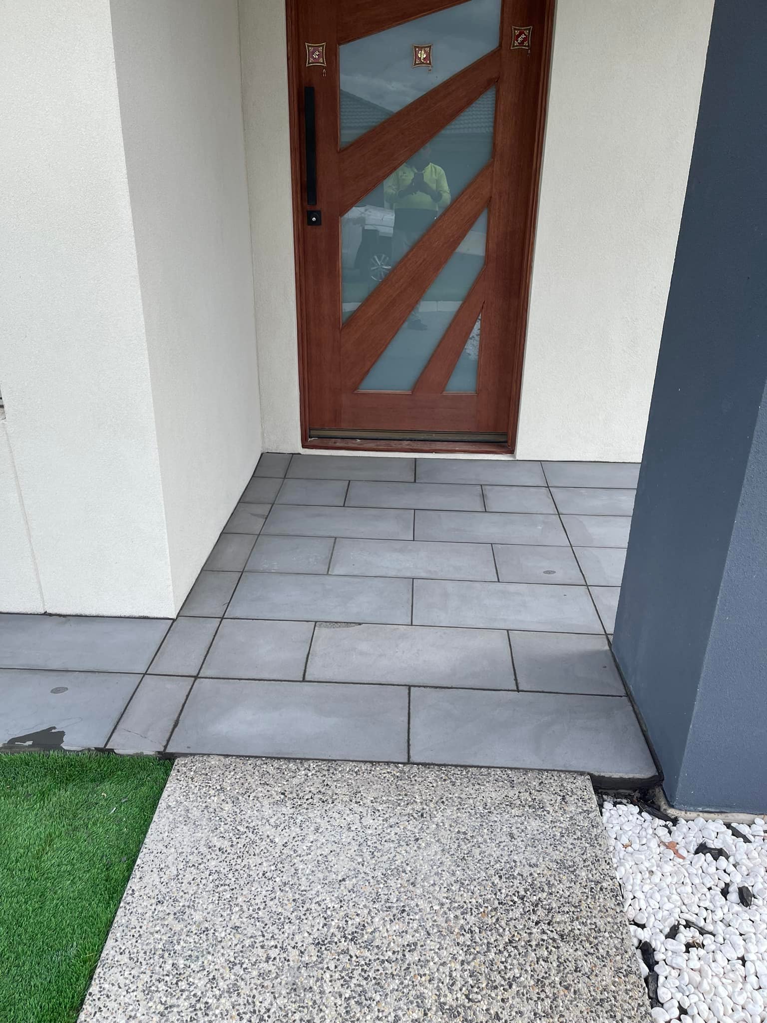 Bluestone paving